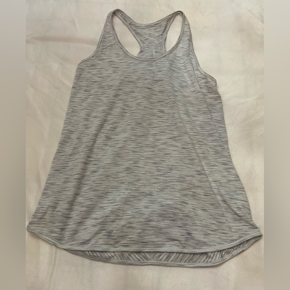 Lululemon Essential Tank Tiger Space Dye Black White 3570 - Picture 5 of 11